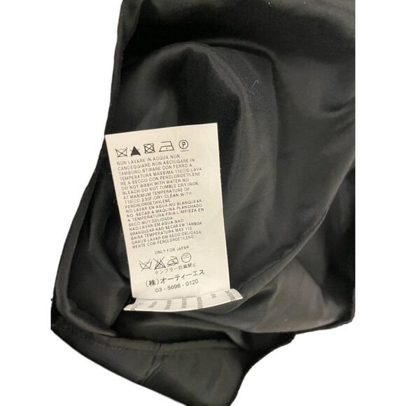 Max Mara Womens Sheath Dress Wool XS 42 Herringbone gray Black Sleeveless - Picture 4 of 13